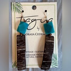 New Ecuadorian Tagua Earrings